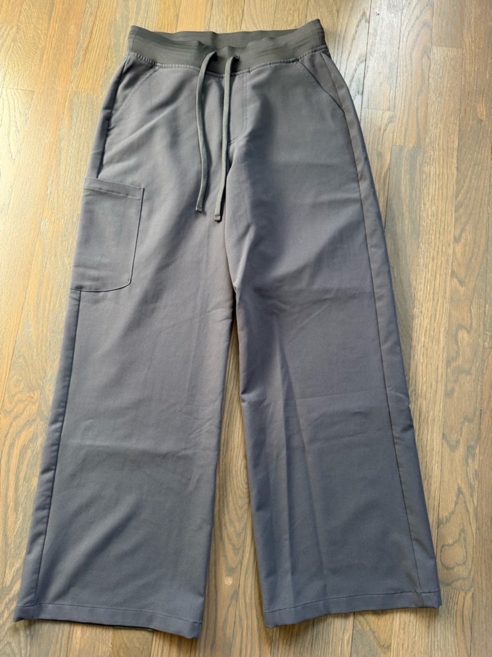Mandala high waisted wide leg scrub pant XSP